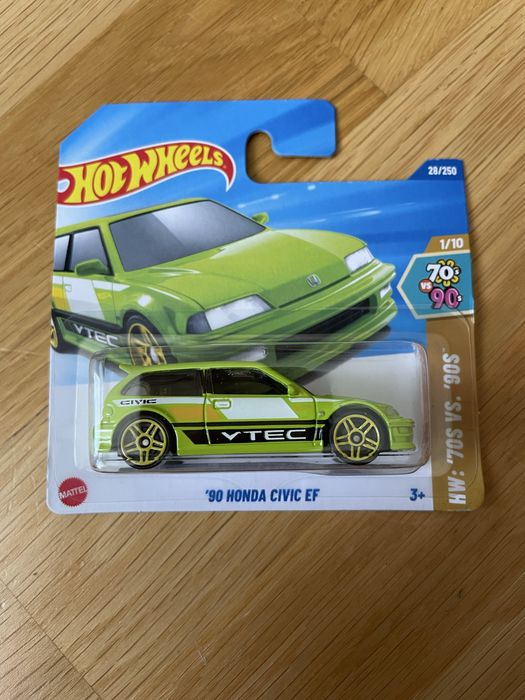 Honda Civic City zestaw 5 aut Hot Wheels