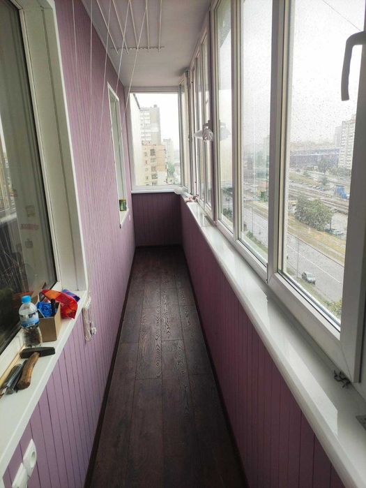 Наружная и внутренняя обшивка балкона Ремонт ПОД КЛЮЧ Днепровский р-н!