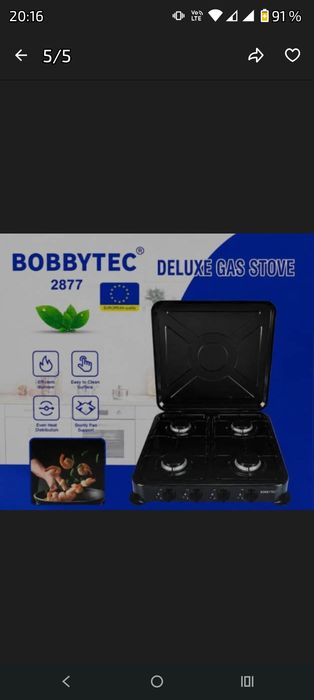 Плита настольная BOBBYTEC 2877