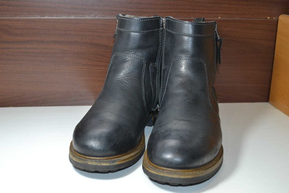fretz men gtx 42р ботинки кожаные зимние на меху оригинал цегейка