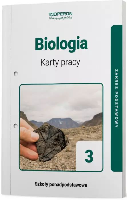 Biologia 3. Karty pracy ucznia dla szkół ponadpodstawowych. Zakres podstawowy. Operon. Nowy Produkt