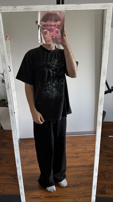 футболка Vetements cross 2026 tee S M L balenciaga rick owens project gr acne studios