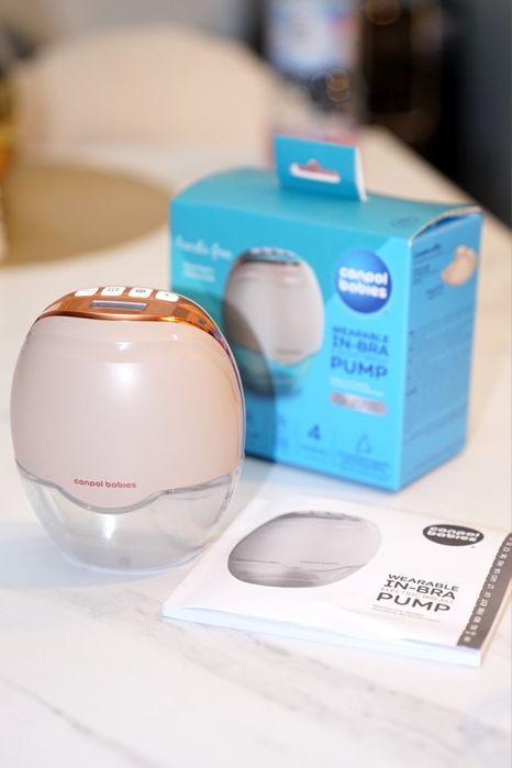 Bezprzewodowy przenośny laktator muszlowy Canpolbie