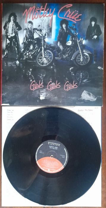Vinil / Lp - Motley Crue - Álbum Girls Girls Girls de 1987