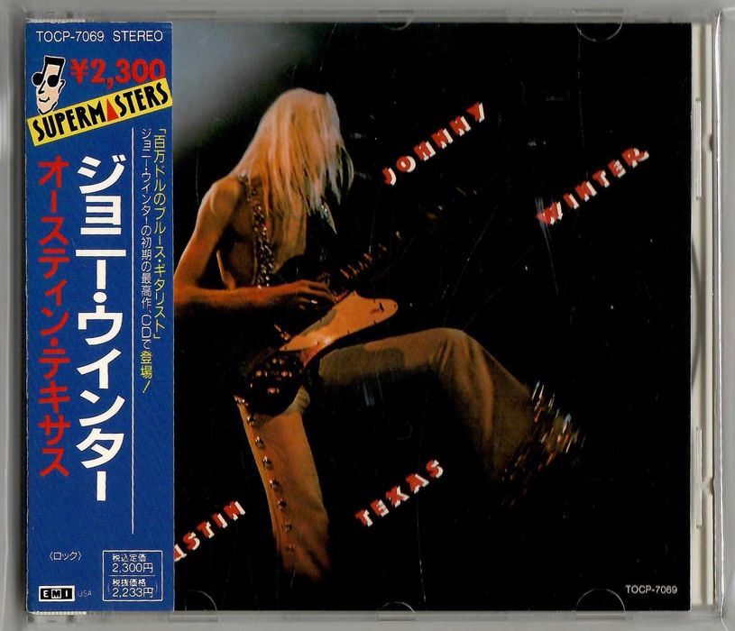 Johnny Winter - Austin Texas - CD OBI JAPAN