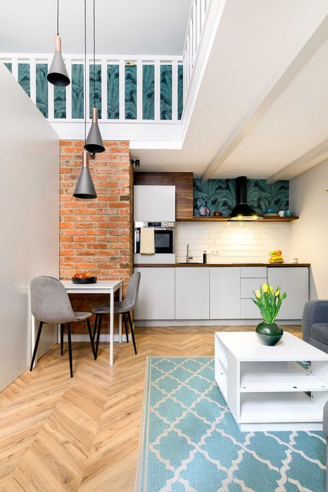 42 m² | Antresola | Czynsz administracyjny w cenie | Siemiradzkiego | Stare Miasto/wynajem
