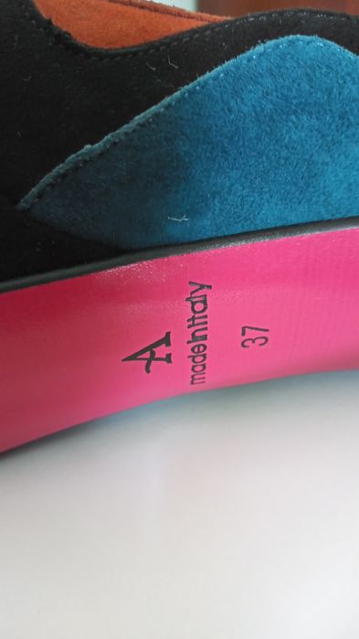 Wloskie szpilki skorzane rozm 37