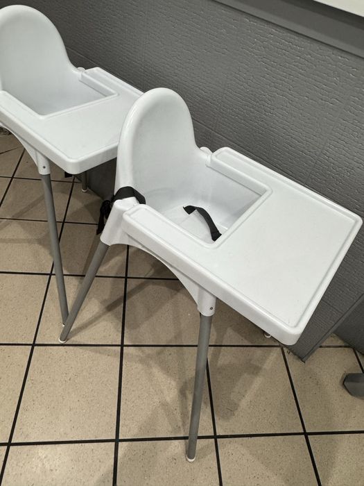 Lote de duas cadeiras de bebe