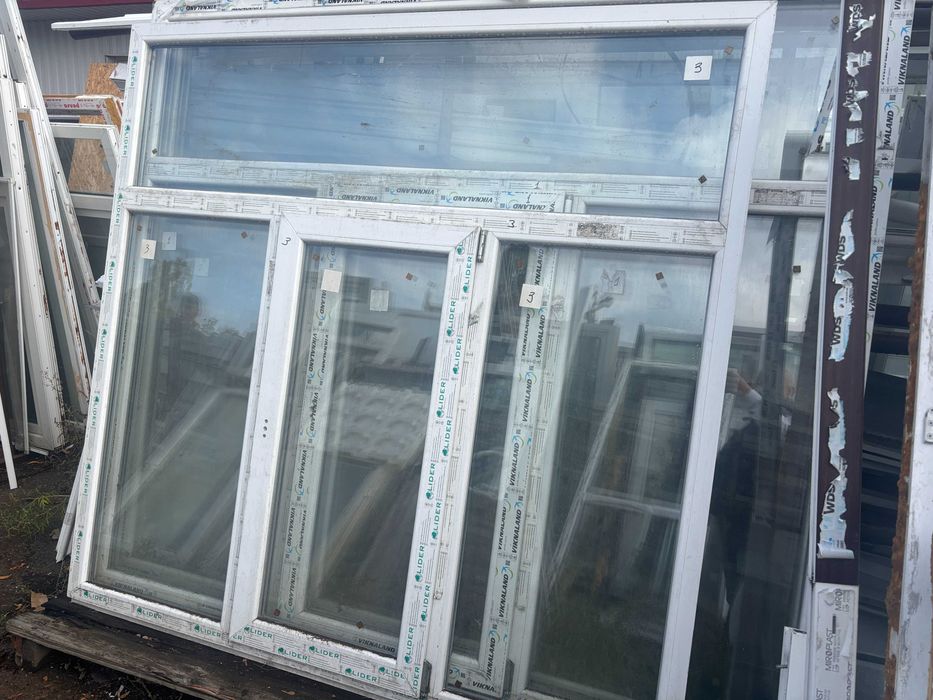 НОВОЕ Окно балконная рама металлопластиковая 1900\1880 3 стекла