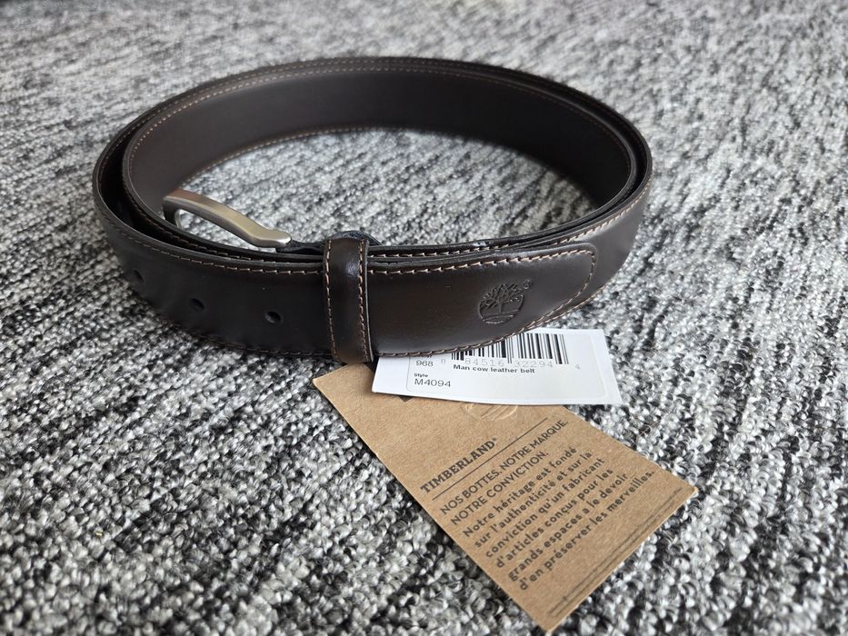 Brązowy pasek męski Timberland rozm. XL Nowy