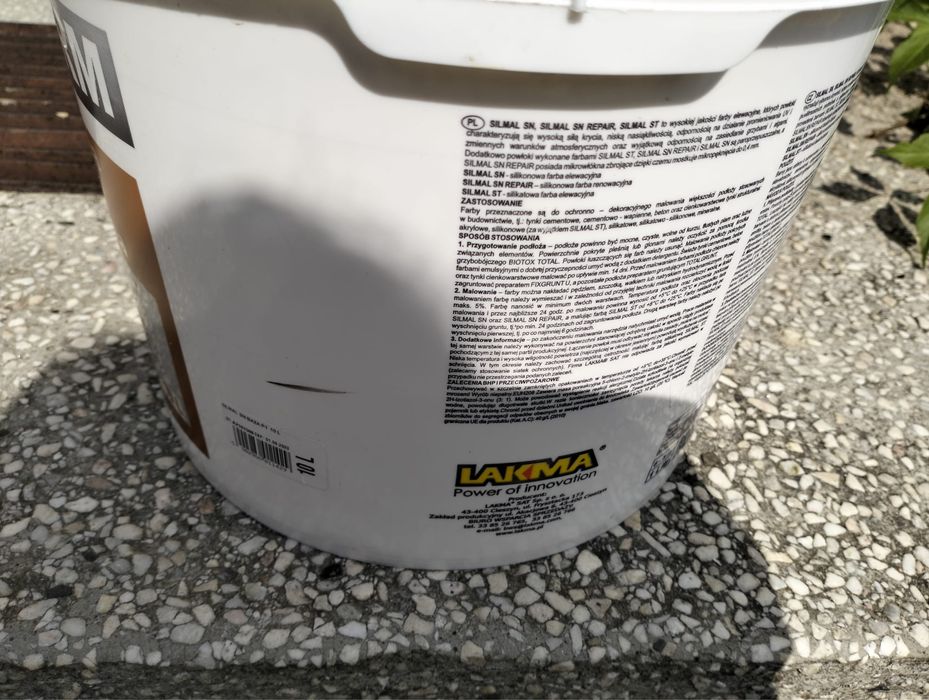 Lakma Term silikonowa farba elewacyjna