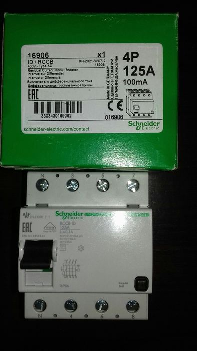 Авт.выкл. разных фирм от 32А.