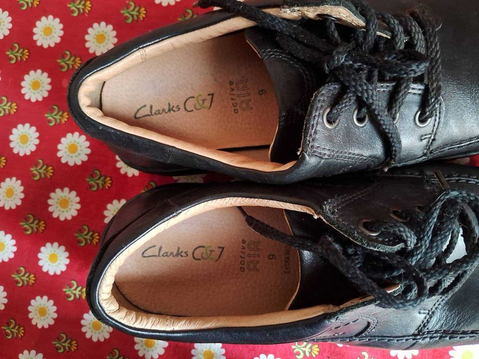 Кожаные туфли Clarks