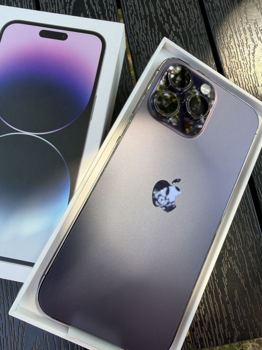 iPhone 14 Pro Max, Deep Purple, 256GB, фіз. Сім