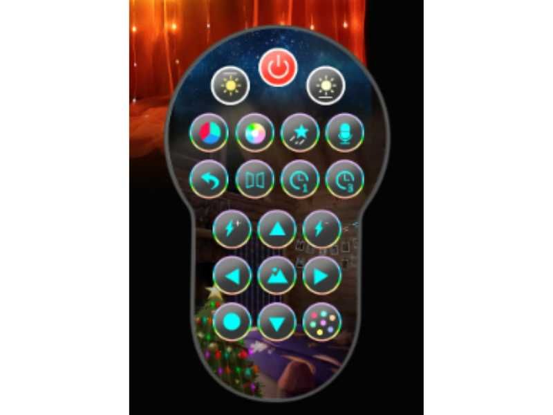 Sterowana KURTYNA LED własne wzory WISZĄCE światełka