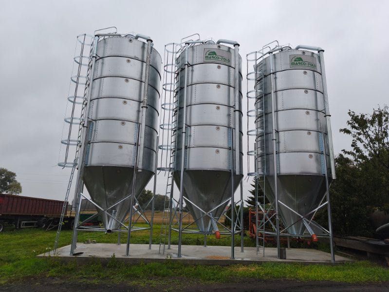 Silos 40 ton 30 t 25 t zbiornik zbożowy nowy Marco-Polo