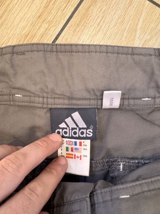 Spodnie Adidas trekkingowe ze ściągaczami