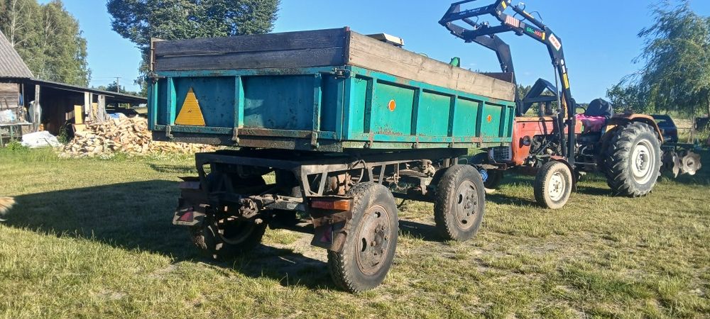 Przyczepa Sanok D-43 wywrot 3 strony