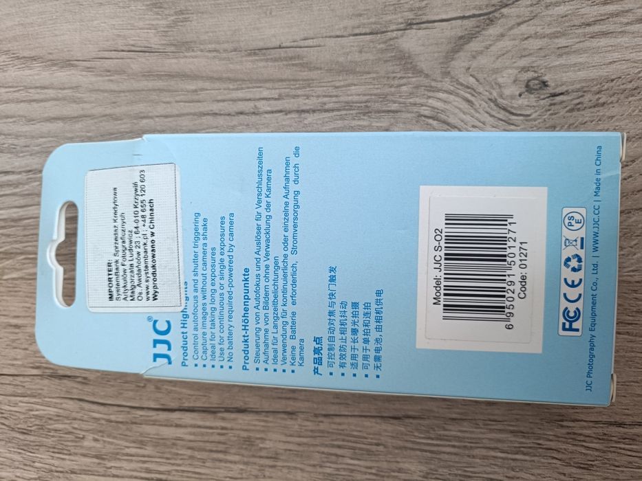 Wężyk spustowy JJC Wired Remote Switch