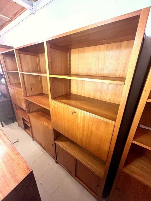 Biblioteca tripla olaio vintage 244,5comp x 40prof x 188alt.