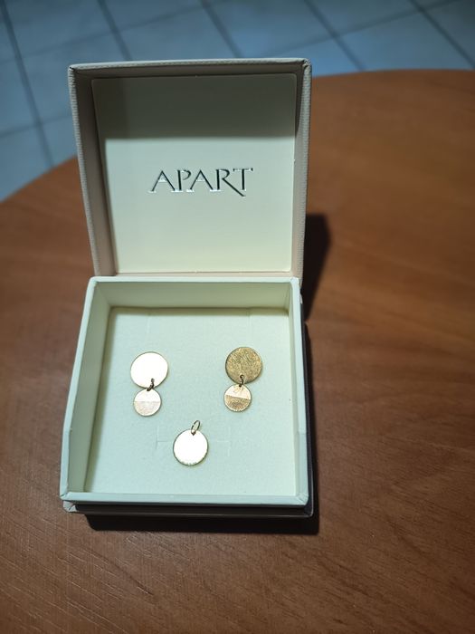 Sprzedam komplet biżuterii złotej Apart