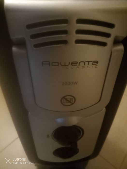 Aspirador Rowenta e aquecedor Rowenta