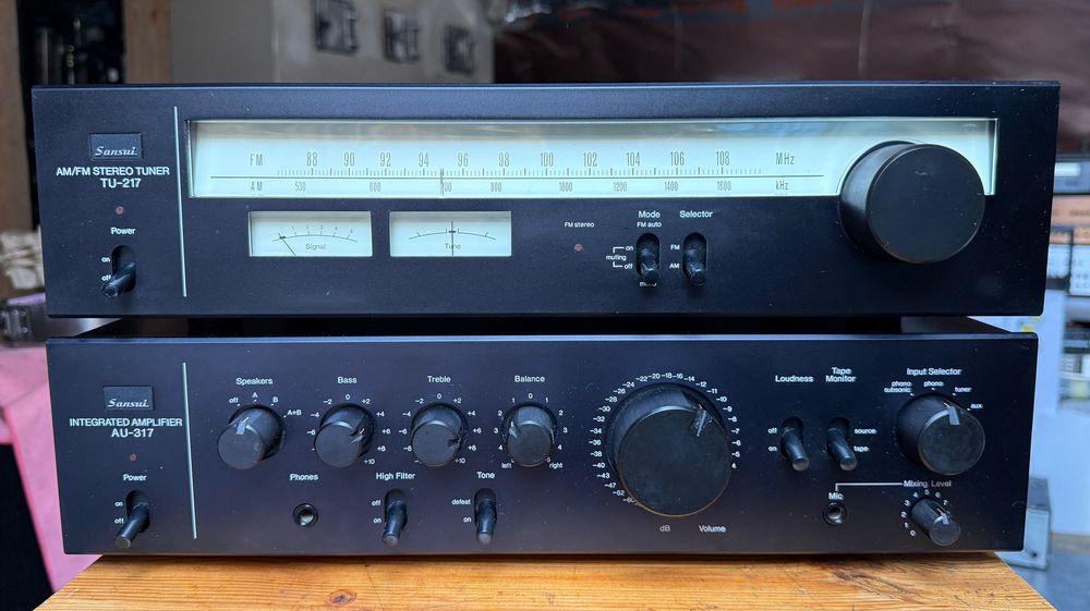 Sansui TU-317 i Sansui AU217