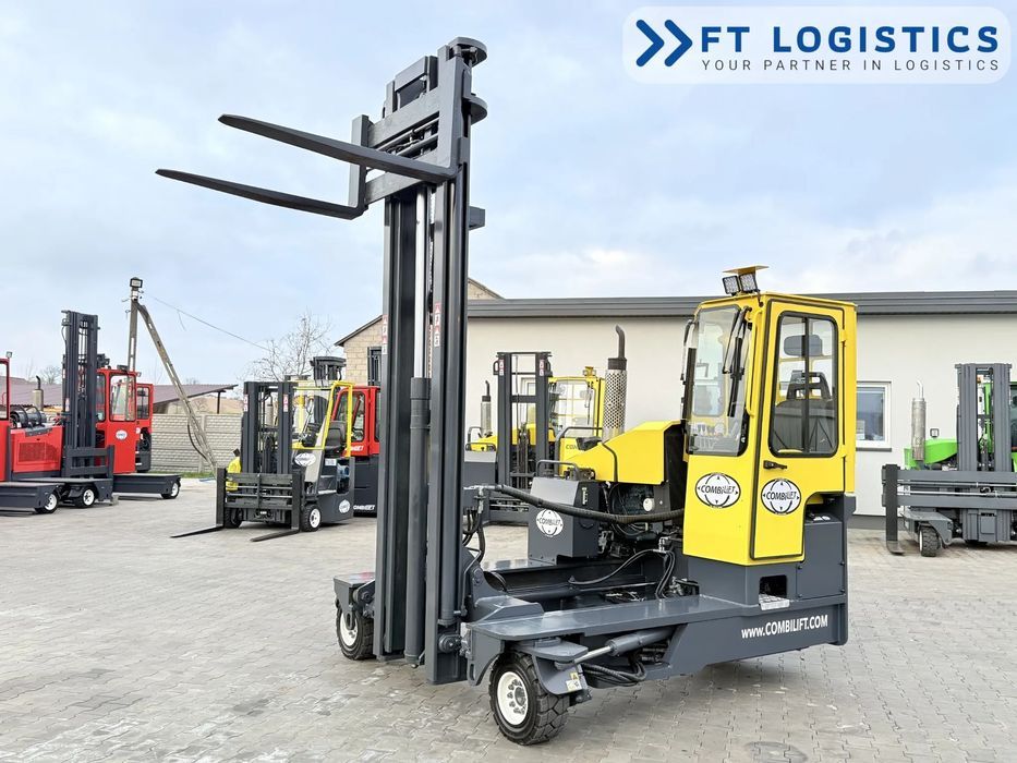 Combilift WÓZEK CZTEROKIERUNKOWY - WIELOKIERUNKOWY | COMBILIFT C4500 | DIESEL | DUPLEX 6000MM | POZYCJONER WIDEŁ | WOLNY SKOK | OGRZEWANIE | STAN IDEALNY | Szeroka oferta wózków czterokierunkowych i bocznych, dopasowanych do różnorodnych potrzeb i zastoso