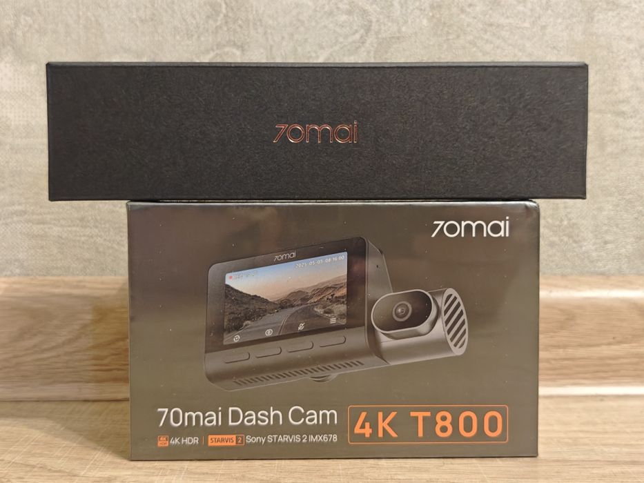 Видеорегистраторы 70mai 4К T800+RC24