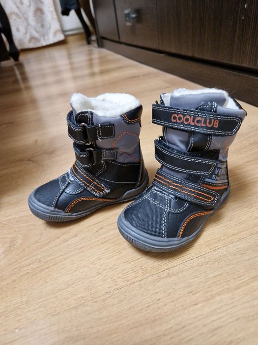 Чобітки дитячі теплі 21 розмір