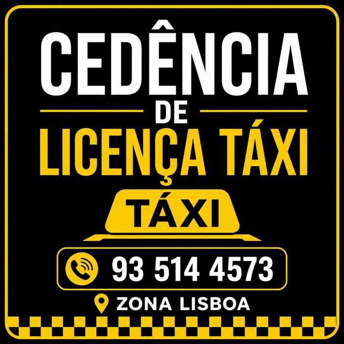 Cedência de licença táxi