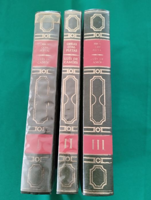 Luís de Camões 3 livros