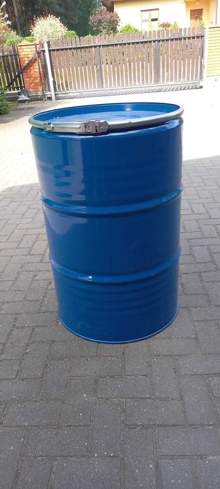 Na Wode lub Miód  Beczki 200l Nowe Metalowe
