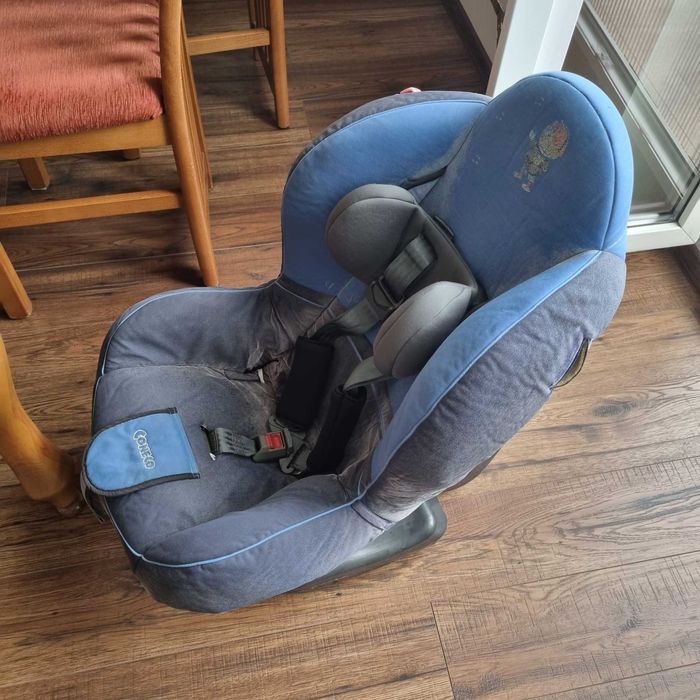 fotelik samochodowy dziecięcy coneco uniwersal 9-25 kg czysty wyprany