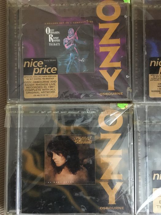 Диски  музыкальные новые Осборн, Оззи .