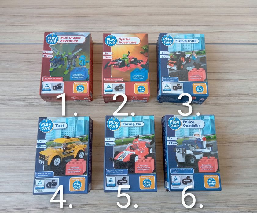 Конструктор Pleytive, сумісний із лего