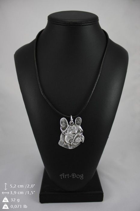 Buldog francuski I naszyjnik w pudełku Art-Dog