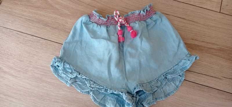 Krótkie spodenki 92/98/104 dziewczynka
