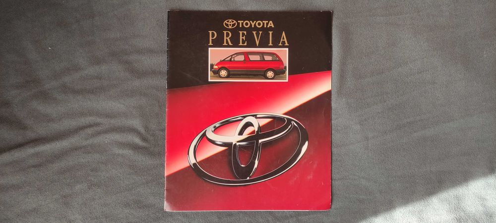 Prospekt Toyota Previa