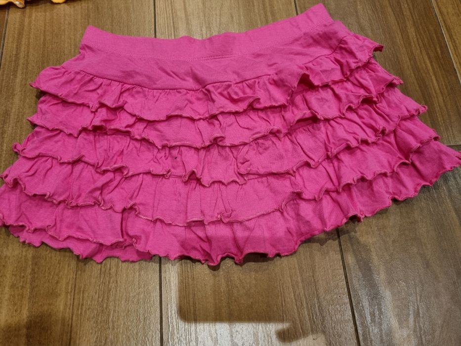 Spódniczki falbanki 134 zestaw paka spódniczka spódnica