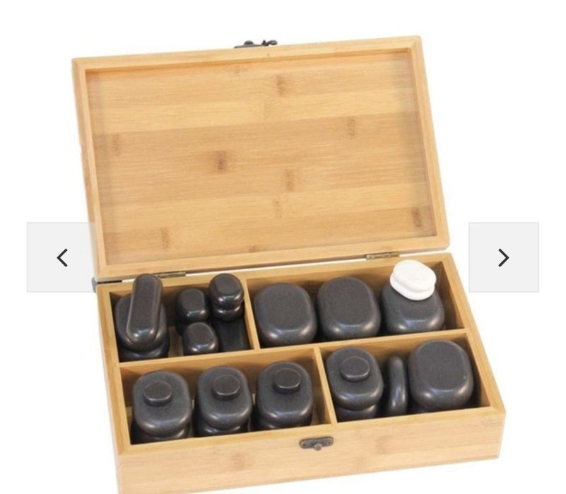 Zestaw do masażu gorącymi kamieniami