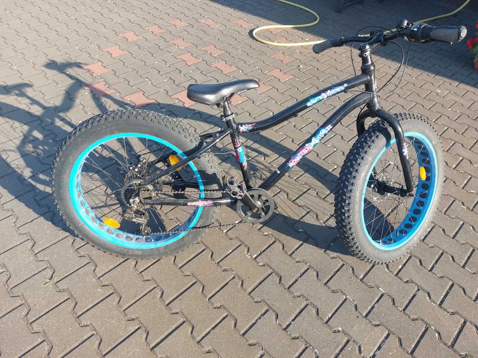 Rower młodzieżowy wyczynowy duże opony super stan monster x rider