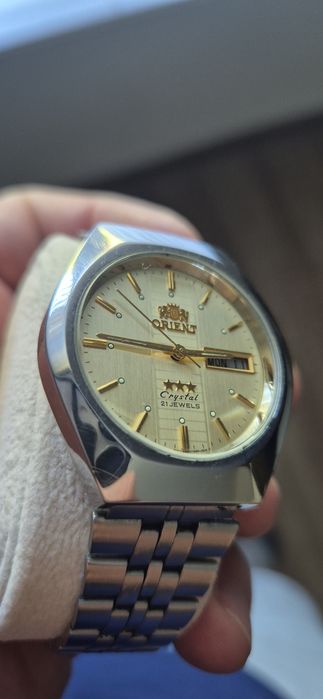 Zegarek Orient Crystal 21 Jewels Japoński automat