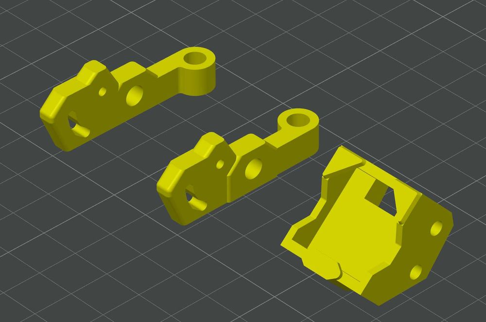 Хвости FPV, опори, тримачі антен, GPS, рамки камер, mounts, 3D друк