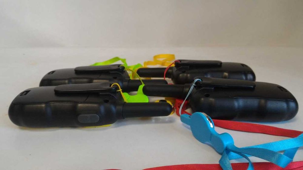 Детская рация "уоки-токи" набор 4 шт. До 3 км, 22 канала, VOX, фонарик