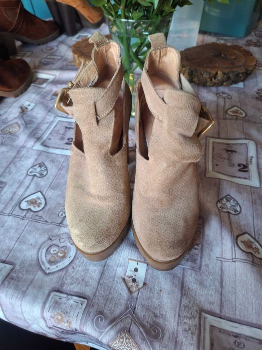 Botas beges n°37