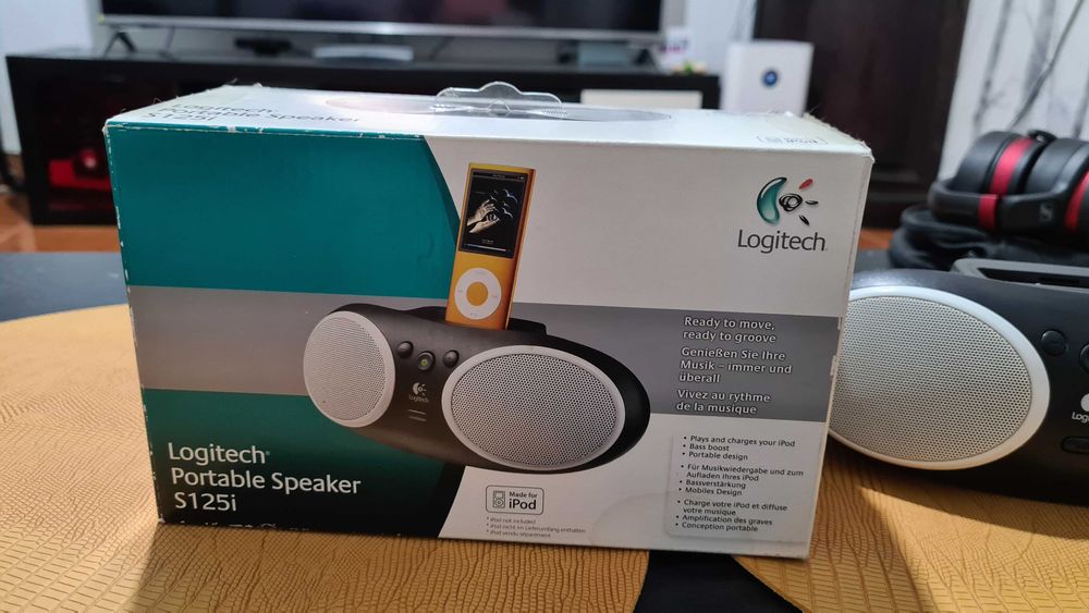Coluna portátil S125i Logitech