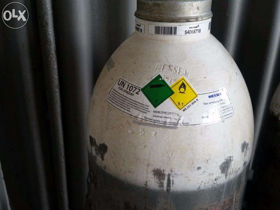 Gazy techniczne Kraków wymiana, Tlen, Acetylen, Azot, Hel, skup butli