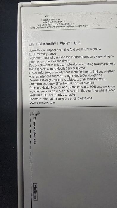 Bundle Samsung: S24 Ultra Titanium Black (256 GB) + Watch 6 Classic 47