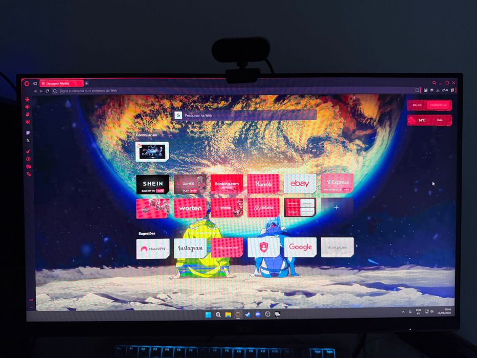 Monitor AOC FHD 240Hz 24 Polegadas
